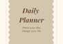design a custom printable daily planner PDF